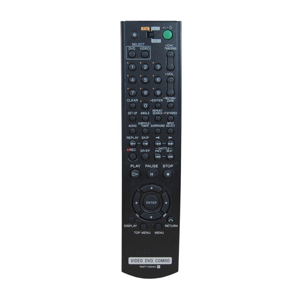 RMT-V504A Replaced Remote for Sony DVD Player SLV-D380P SLV-D100 SLV-D300P